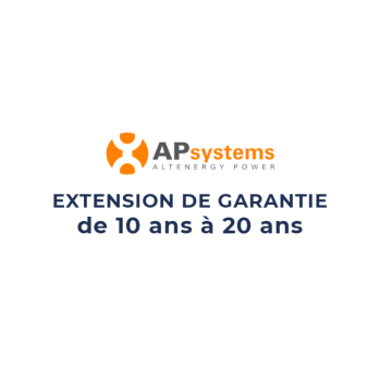 APSystems - Extension de garantie à 20ans pour DS3-L ou DS3