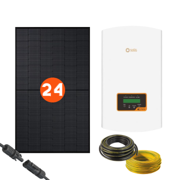 Kit solaire autoconsommation 9240 Wc  + Onduleur Solis 8kW - triphasé
