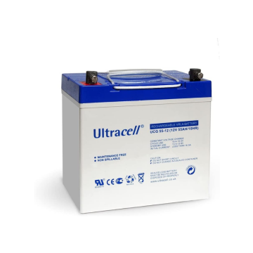 Ultracell - Batterie au plomb gélifié UCG GEL 55Ah C10 12V
