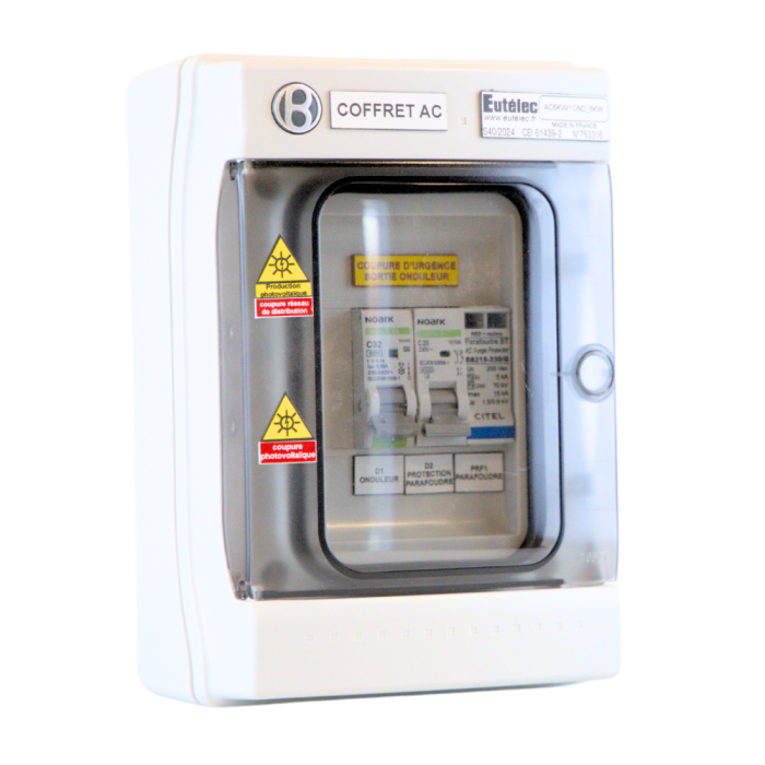 Coffret trique AC pour installation solaires triphase ju