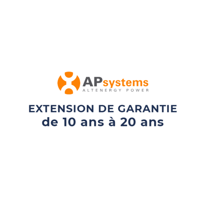 APSystems - Extension de garantie à 20ans pour DS3-L ou DS3 main product photo