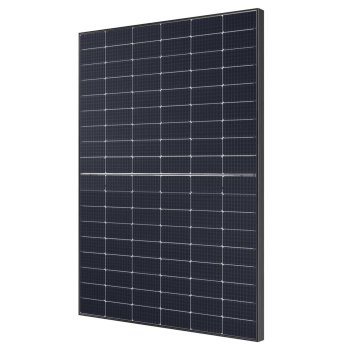 Denim - Panneau solaire monocristallin Biverre - 410 Wc - cadre noir main product photo