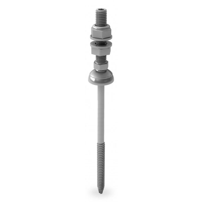 Vis à double filetage M12x250 - inox A2 main product photo