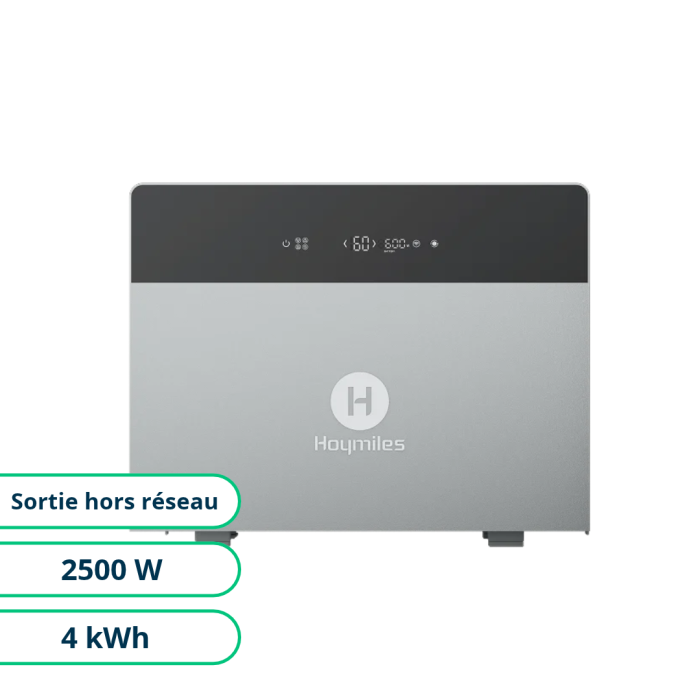Hoymiles HiBattery 4020 AC - Batterie Plug And Play 4kWh et 2500W