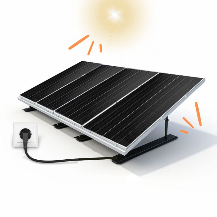 Kit solaire Plug And Play 2000 Watts Sunpower double face