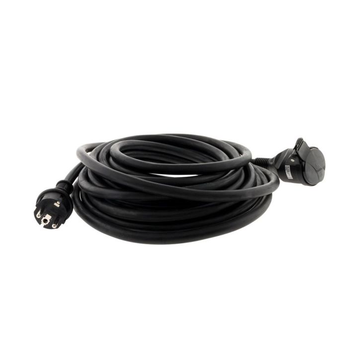 Chacon Prolongateur HO7RN-F 3 X 1,5mm2-10 M - Noir