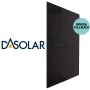 DAS Solar - Panneau solaire 490 Wc - Biverre Bifacial Full Black