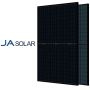 JA Solar • Panneau Solaire Bifacial 500Wc transparent • Cadre noir • Garantie 25 ans