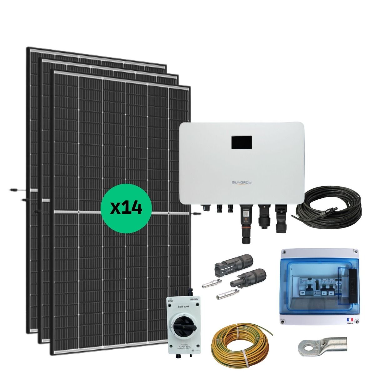 Kit solaire autoconsommation 5775Wc 600Ah C10