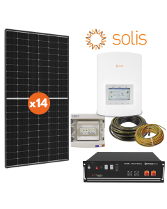 Kit solaire autonome 5kW - Solis - monophasé