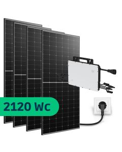 Kit Solaire Plug And Play 2120 Wc Longi Solar Back Contact Premium