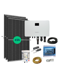 Kit Solaire Autoconsommation 6300 Wc - QN Solar 450 + Sungrow 6kW