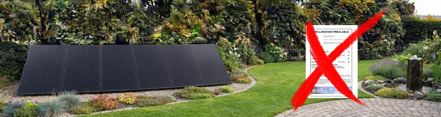 panneau solaire autorisation