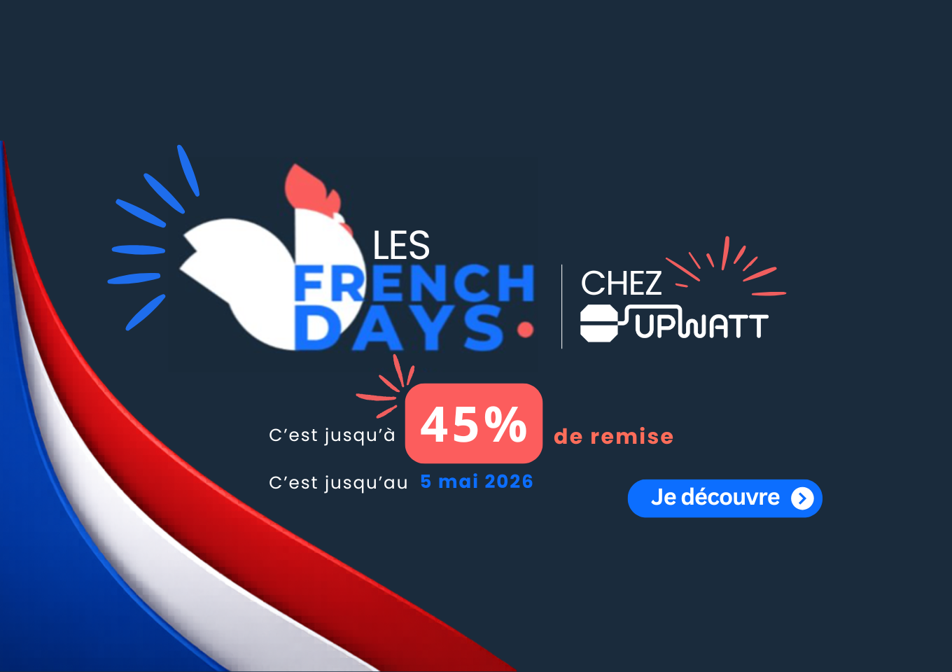 Panneaux solaires : &eacute;quipez vous avec Upwatt ! 