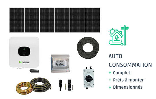 Kit Solaire Français 4150W - Micro onduleur APS